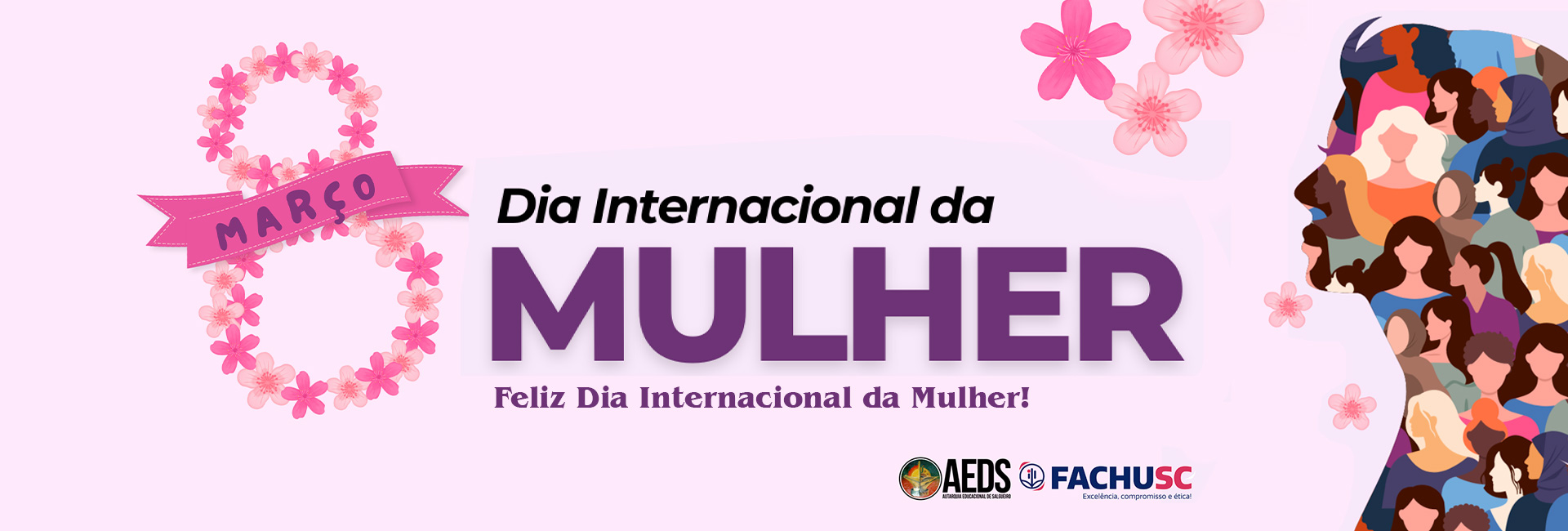 Comando para 08 de março - Dia Internacional da Mulher.