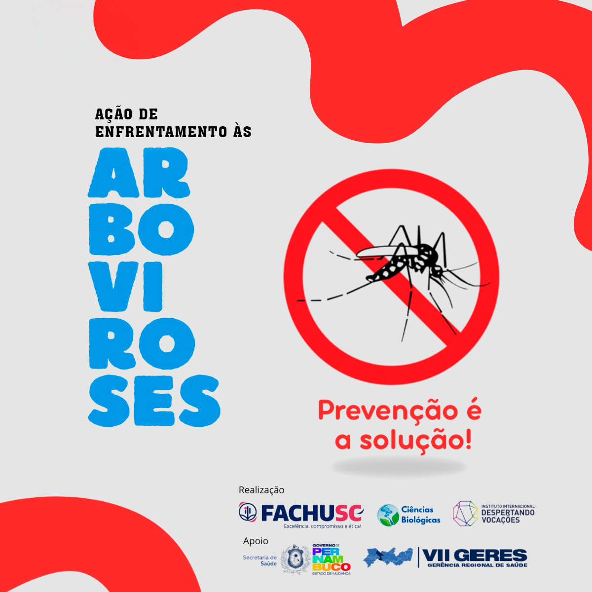 Imagem ilustrativa sobre a Ação de Enfrentamento às Arboviroses na FACHUSC