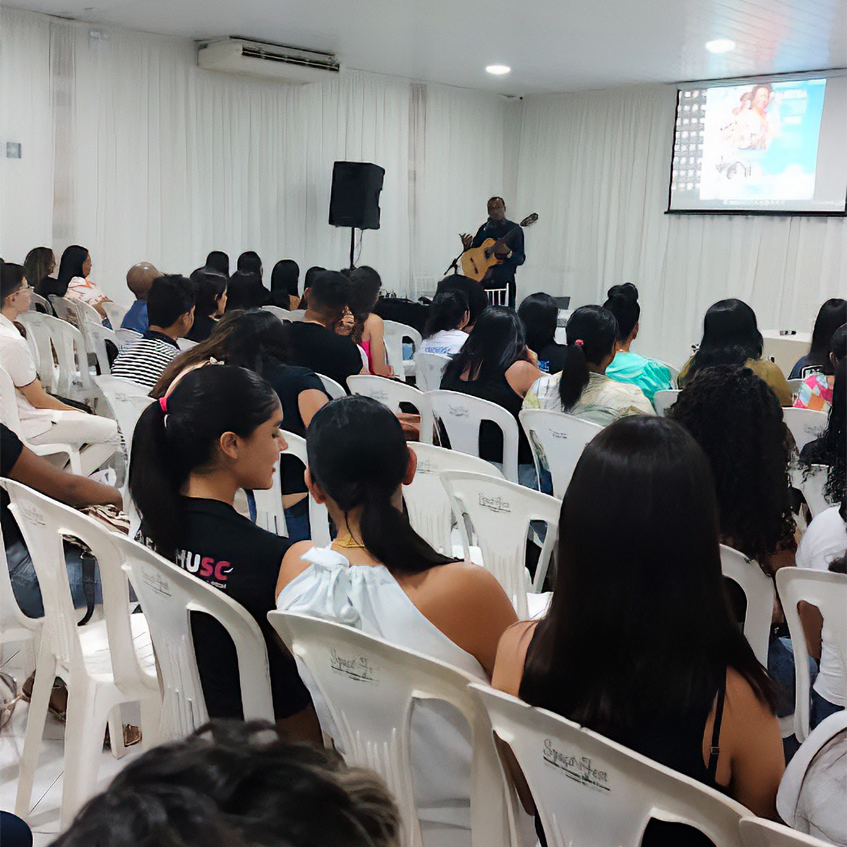 Abertura da palestra