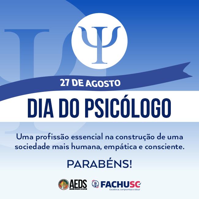 Comando para 27 de agosto - Dia do Psisicólogo.