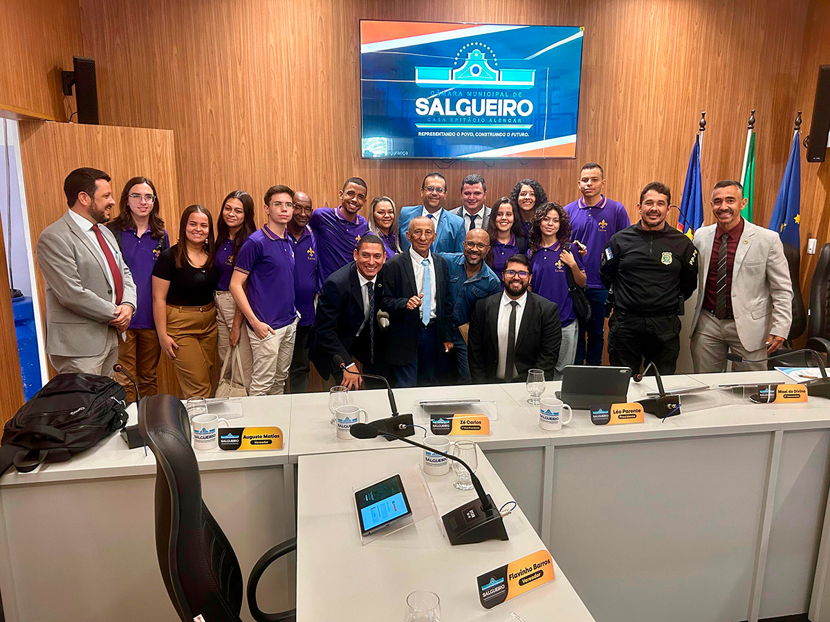 Aula de Campo na Câmara de Vereadores de Salgueiro