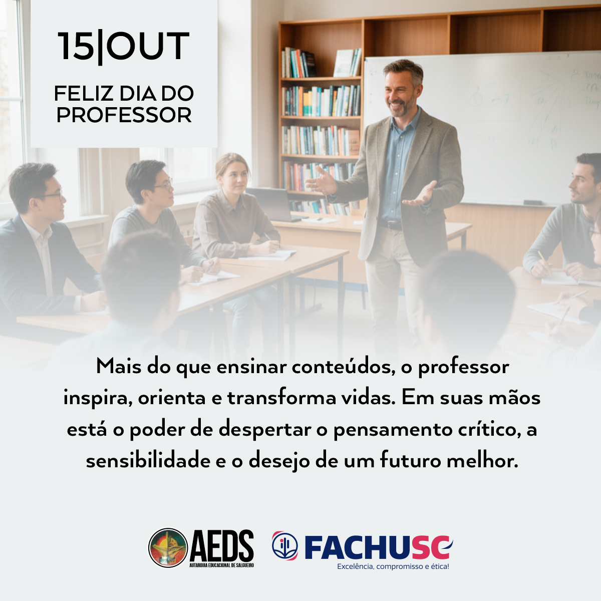 15 de outubro - Dia Do Professor
