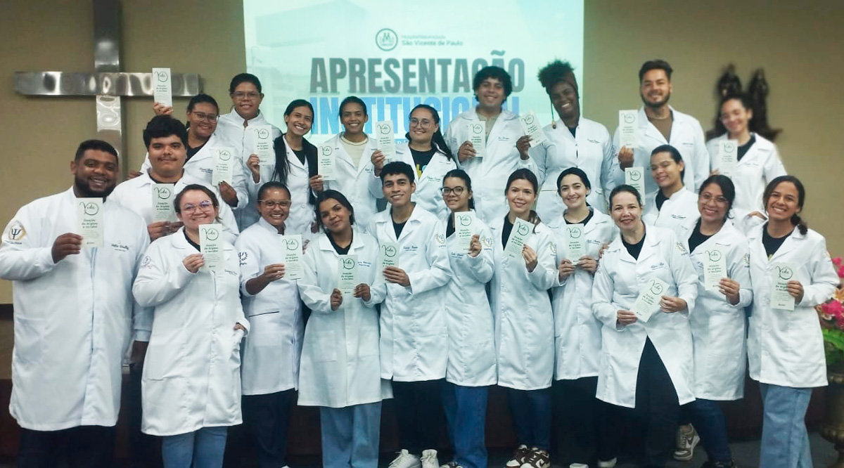 Estudantes de psicologia da FACHUSC