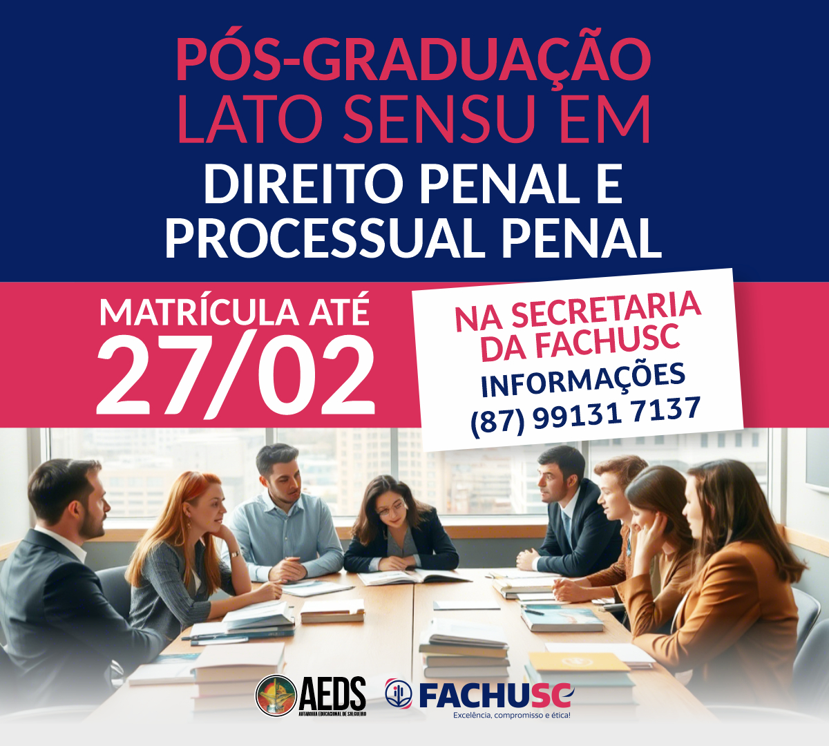 Pós-Graduação - DIREITO PENAL E PROCESSUAL PENAL - Pré-Matrículas Abertas
