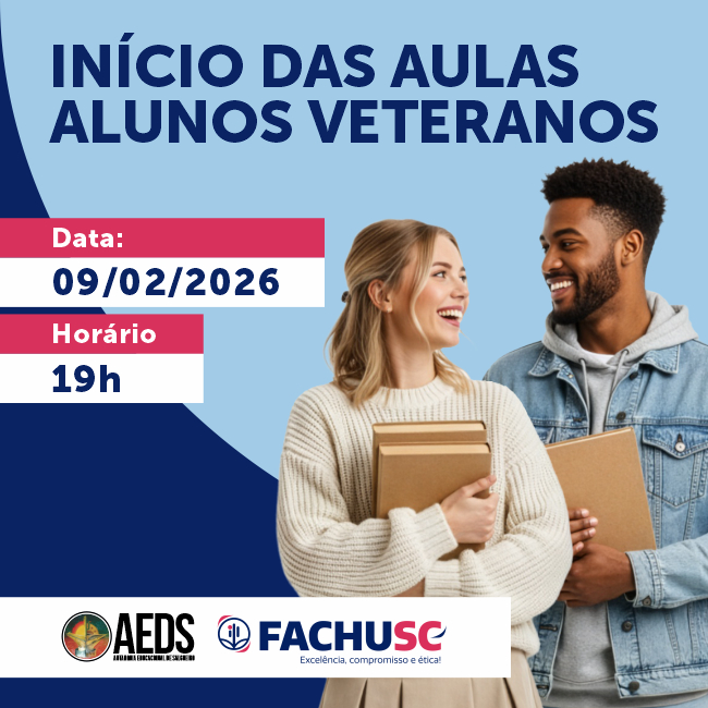 Comando para notícia - Início das Aulas - Alunos VeteranosInício das Aulas - Alunos Veteranos.