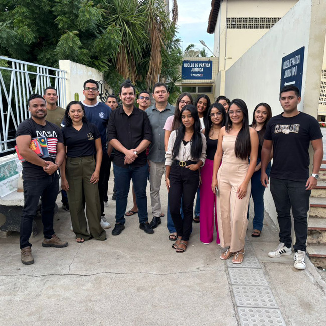 Comando para notícia - FACHUSC realiza Aula Inaugural da Prática Jurídica para alunos de Direito