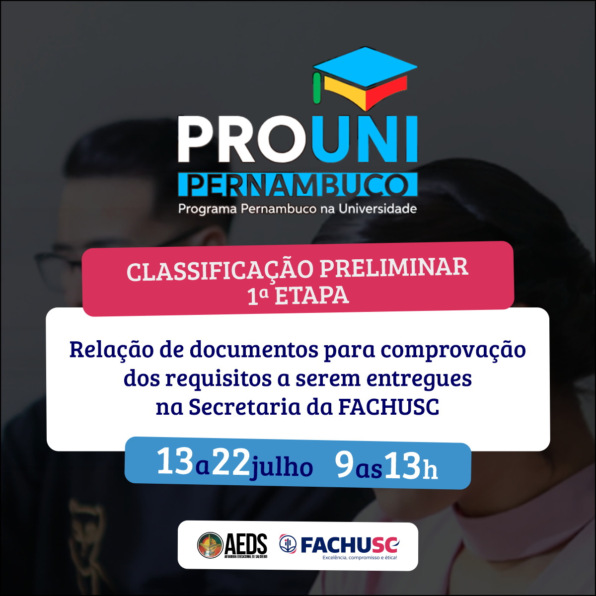 PROUNI-PE-2026 - Resultado preliminar