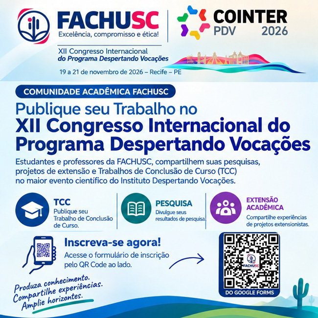 Comando para notícia - XII Congresso Internacional do Programa Despertando Vocações.