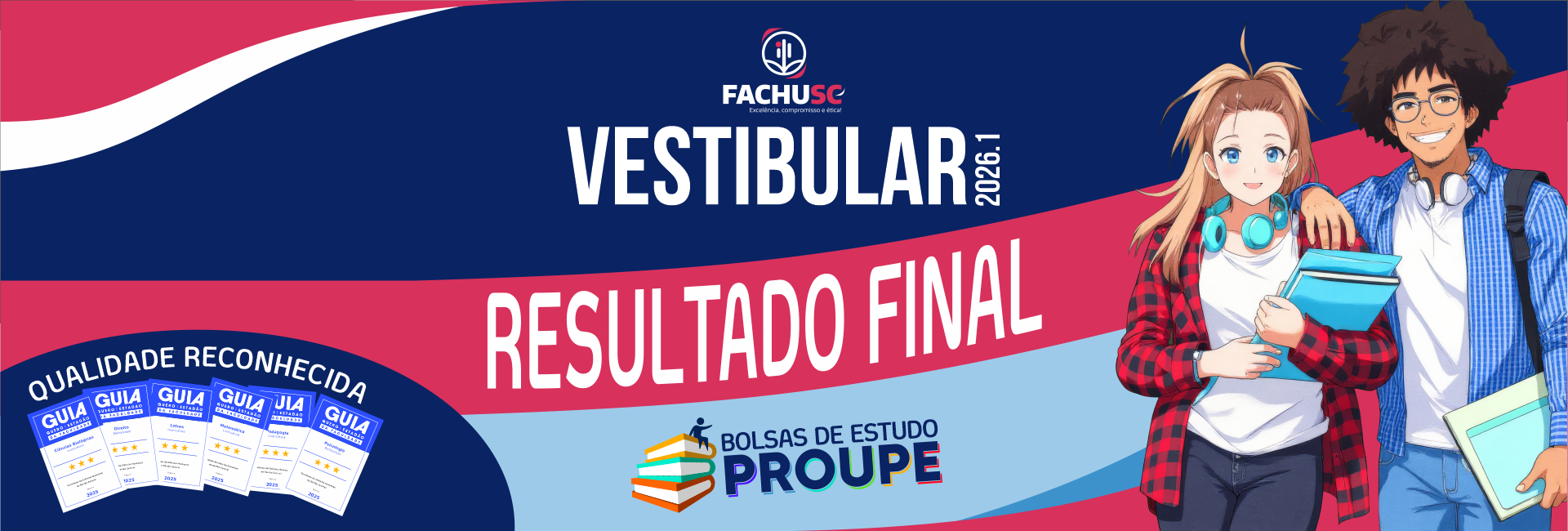 Comando para Vestibular 2026.1 - Resultado Final.